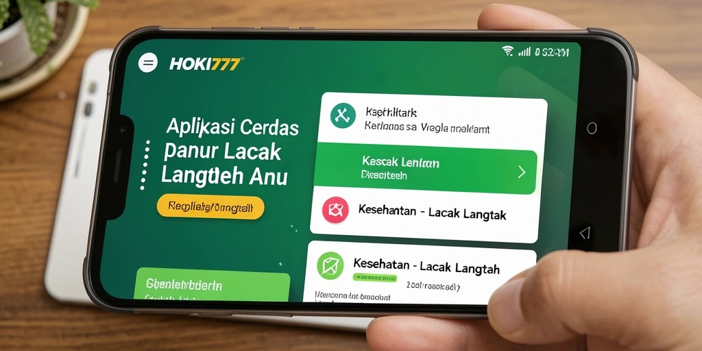 Antarmuka HOKI777 yang menampilkan fitur Lacak Langkah yang menarik.
