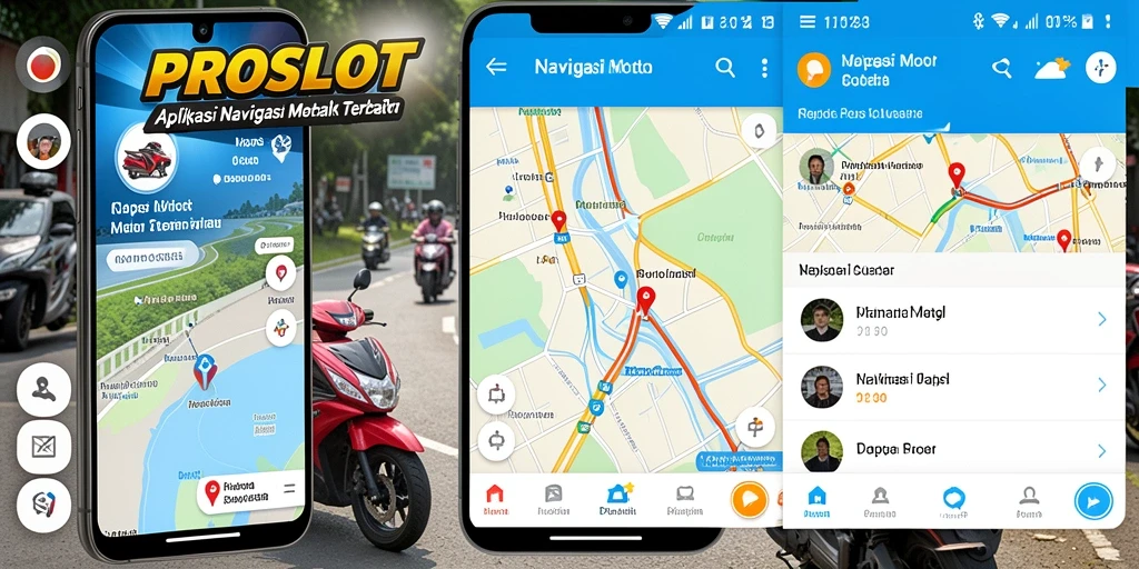 Antarmuka pengguna yang intuitif untuk navigasi motor di PROSLOT.