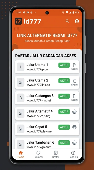 Link Alternatif id777 untuk Pengguna Android di Indonesia